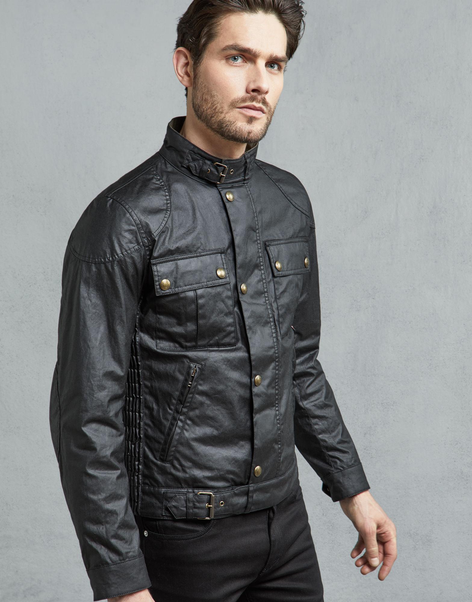 Belstaff gangster waxed jacket sales