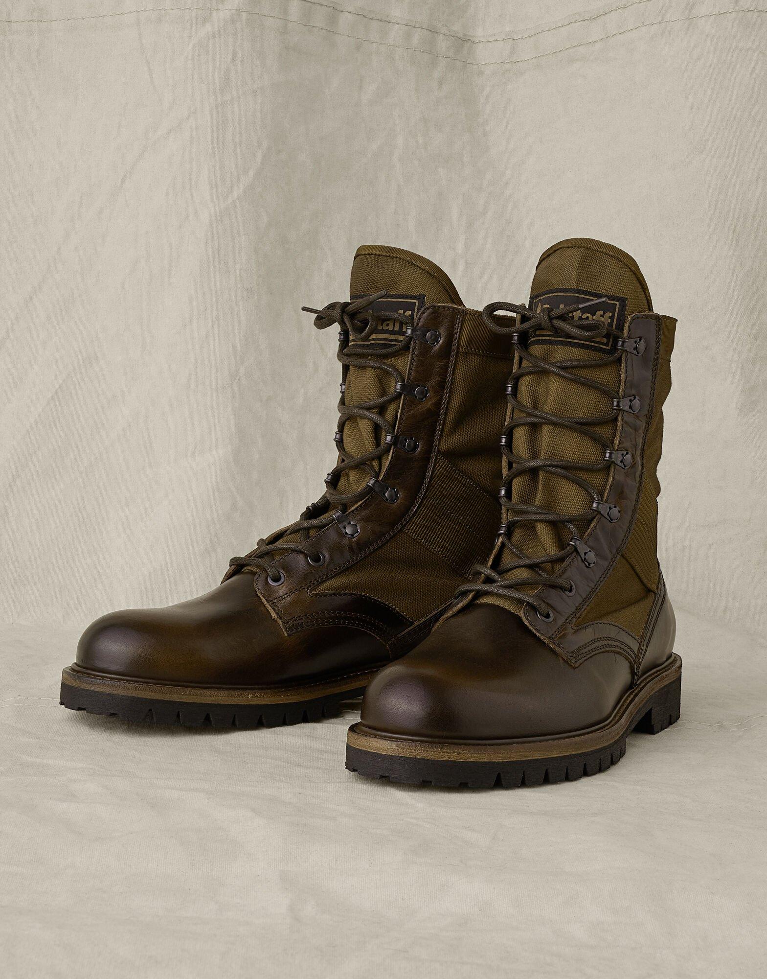 Belstaff Leather Trooper Boot for Men | Lyst