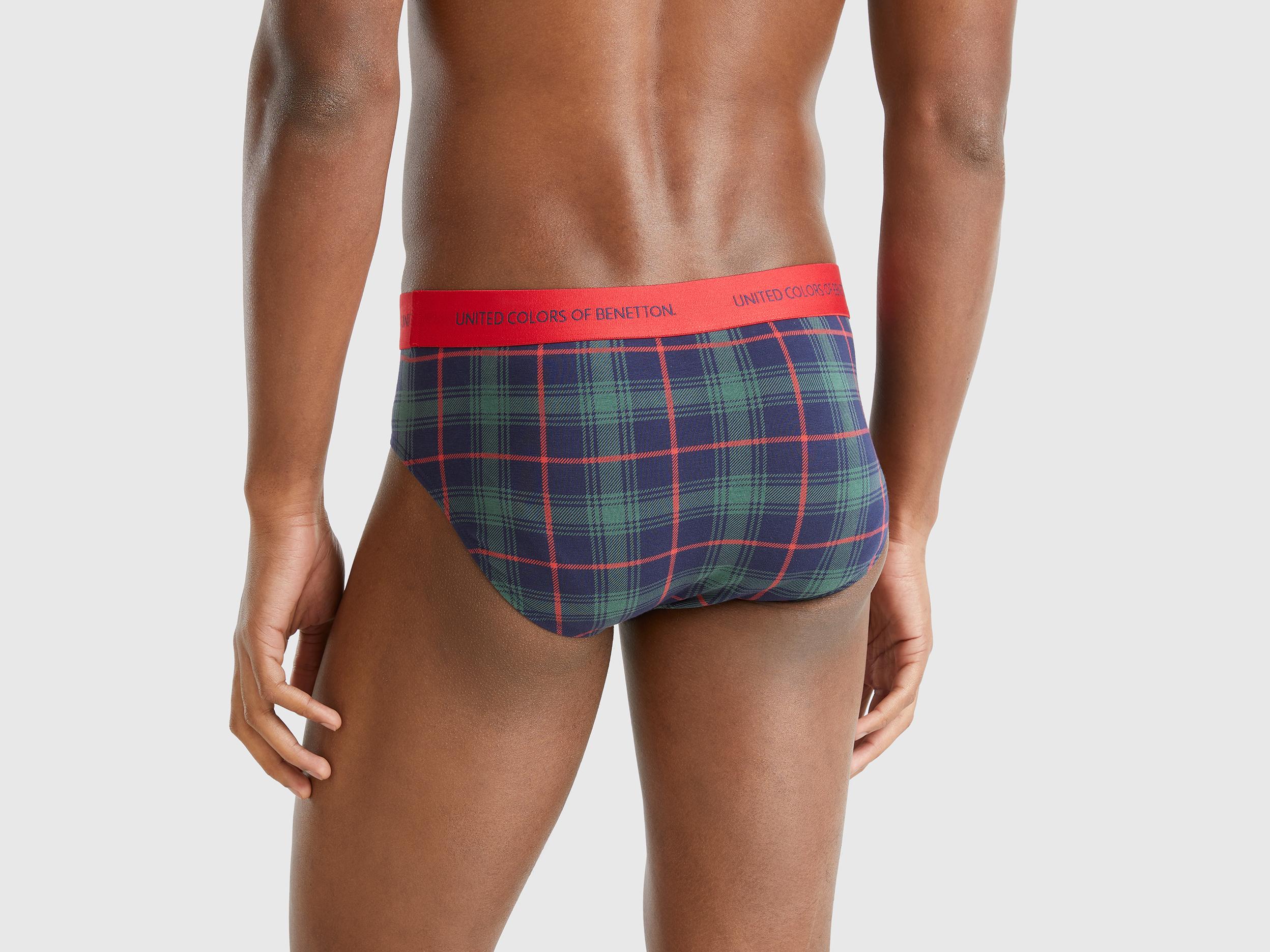 Tartan Boxer Uomo Benetton Undercolors Of Benetton Uomo Boxer