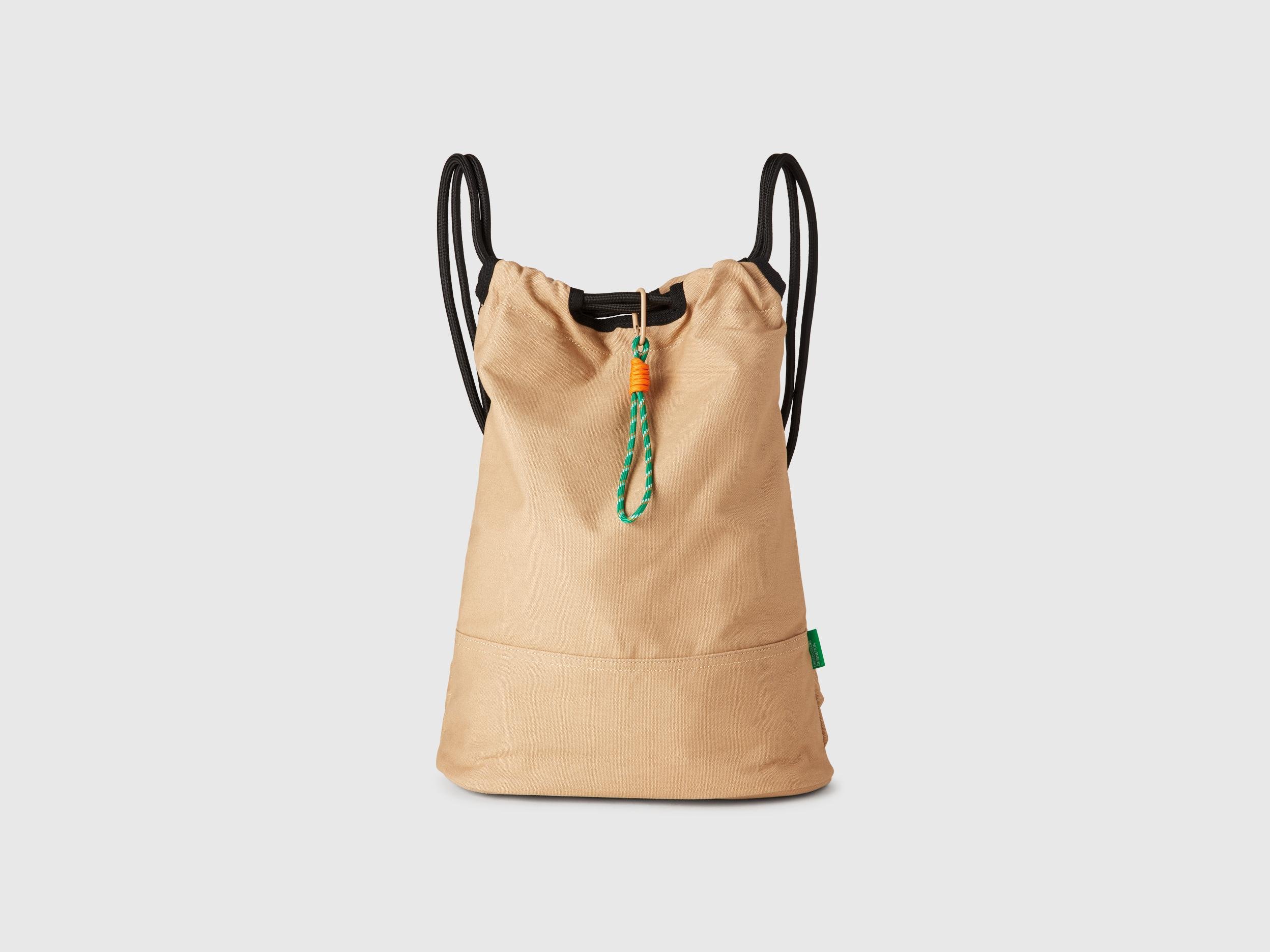 Benetton, Sacca Zaino da Uomo di Benetton in Nero Lyst