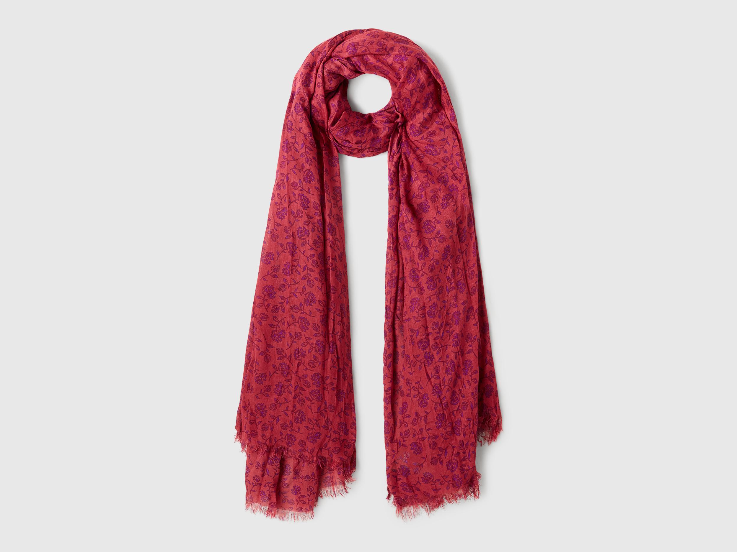 Sciarpa United Colors Of Benetton - Maglia Viola, Taglia M Bambino, Lana E Poliammide - Foto 10