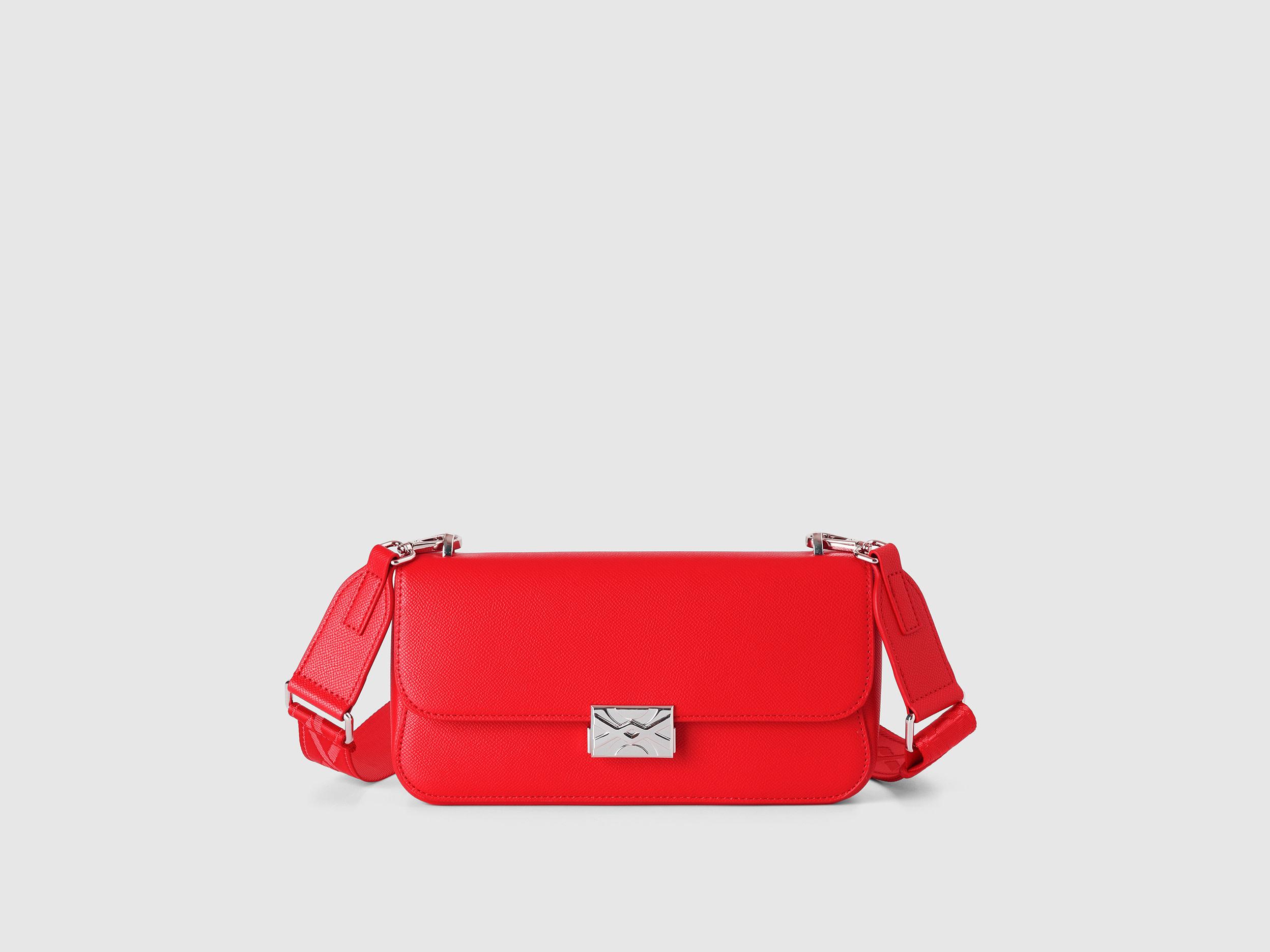 Benetton Medium Red Be Bag | Lyst UK