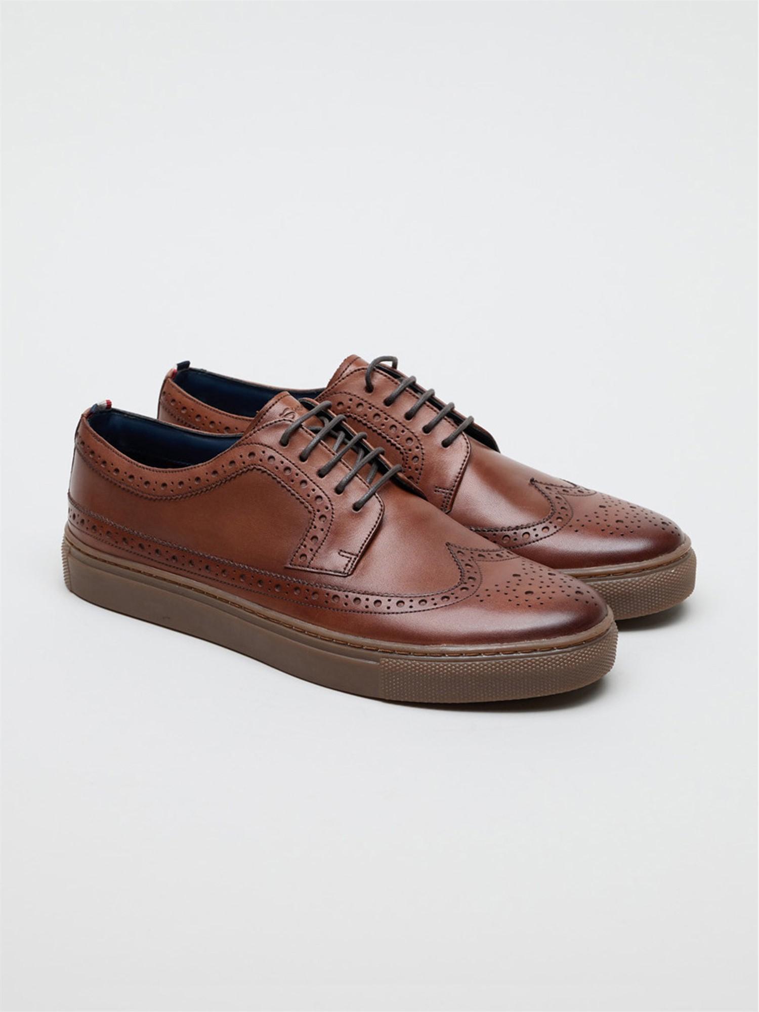 Leather Trainers Ben Sherman Trainers Uk Brown Brogue Trainers Ben