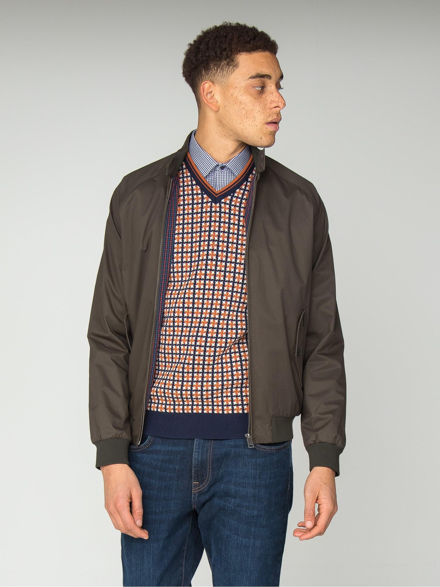 Download Ben Sherman Cotton Harrington Jacket for Men - Lyst