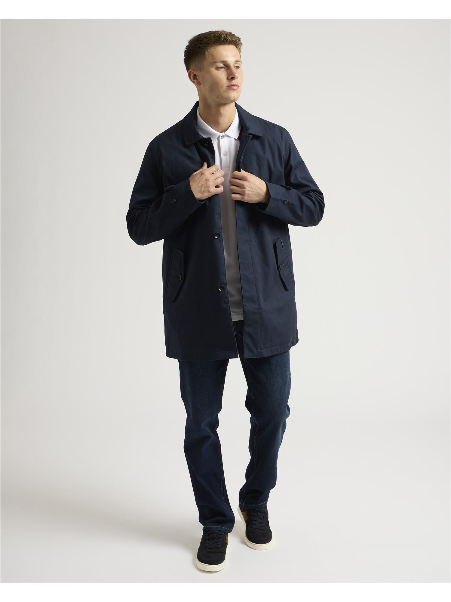 Ben Sherman Navy Mac Coat Mens Ben Harrington Harrington Mac Dark - Main Image
