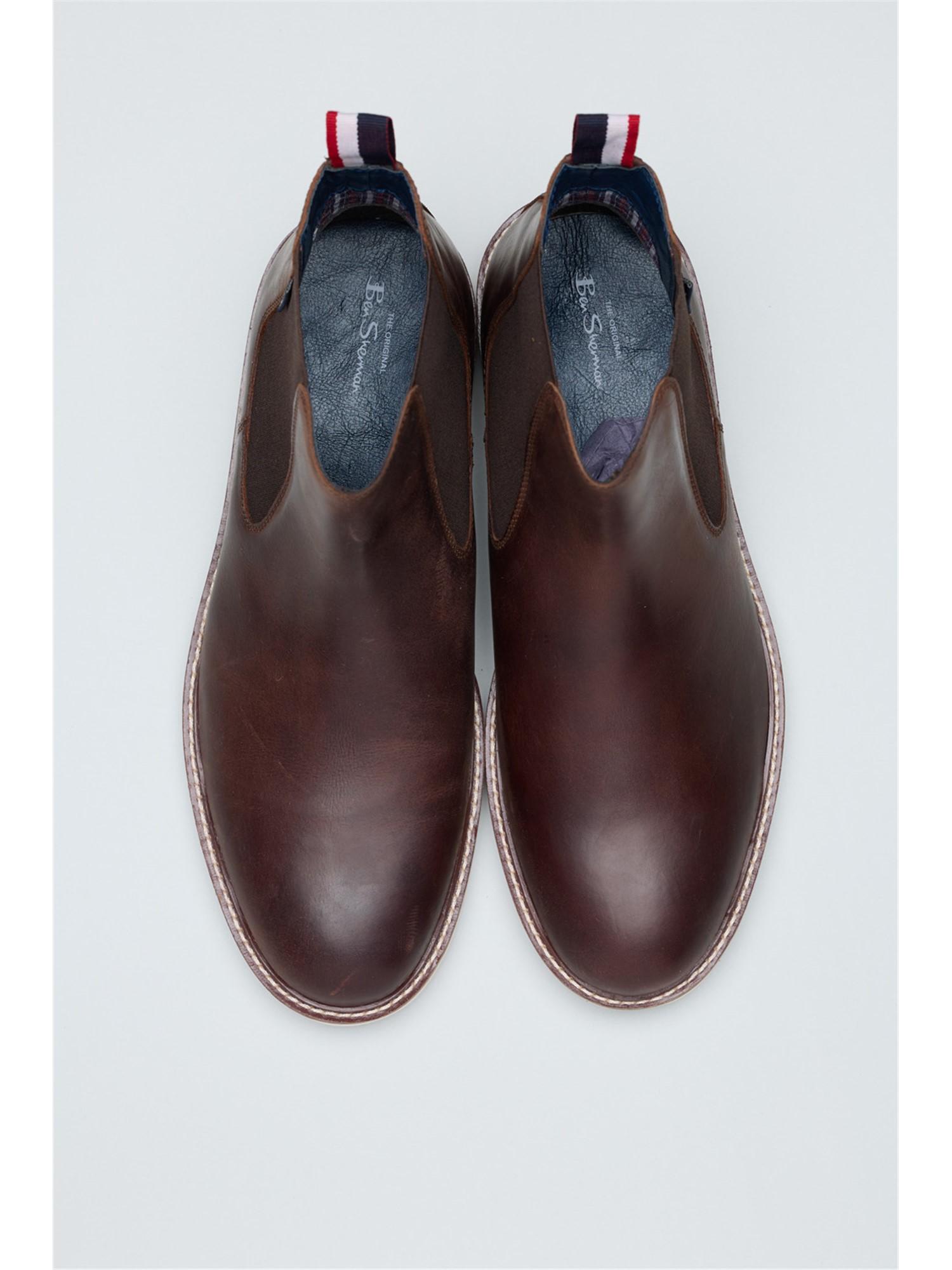 Hampton Ben Sherman Brown Boots Ben Sherman Chukka Store