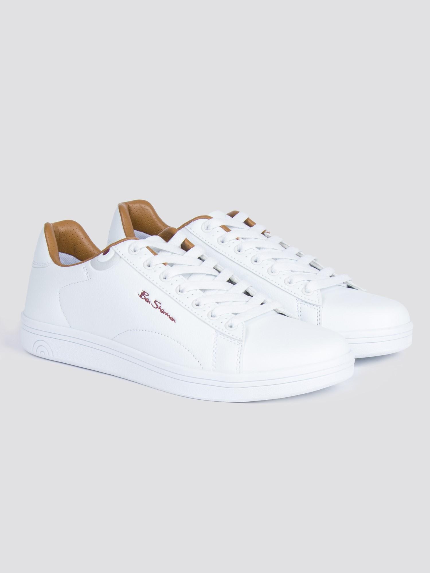 ben sherman white trainers