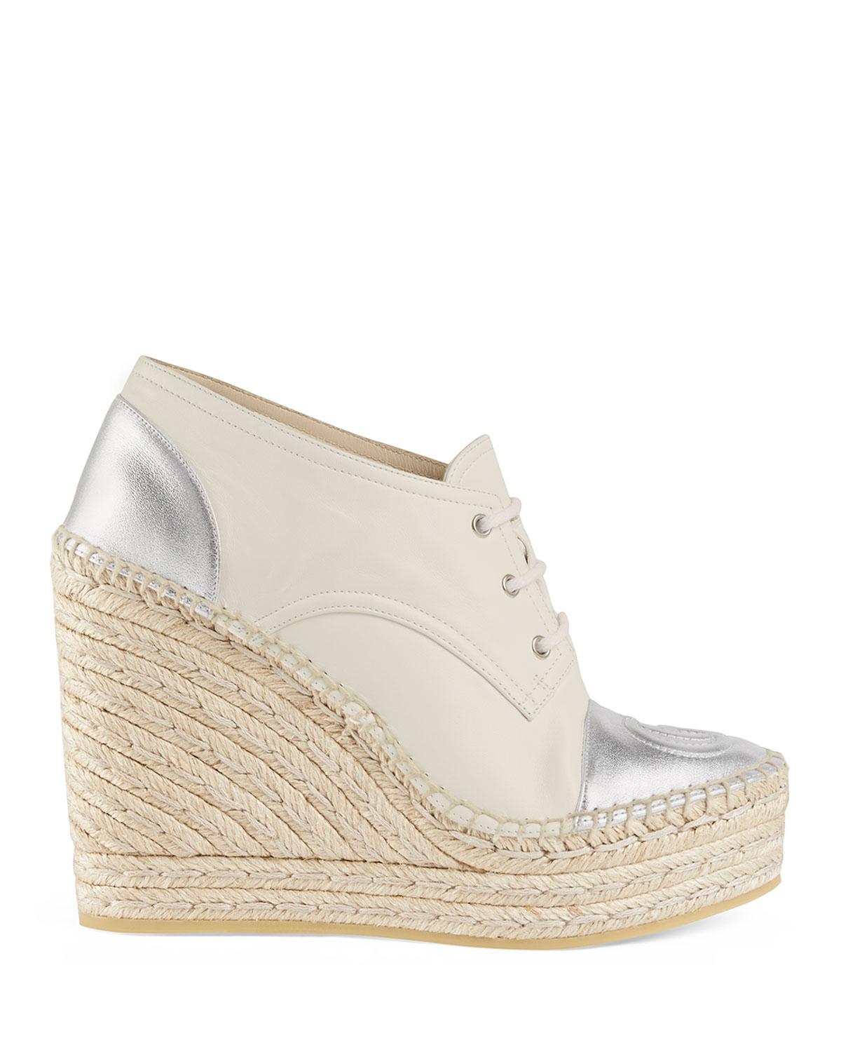 gucci web platform espadrille