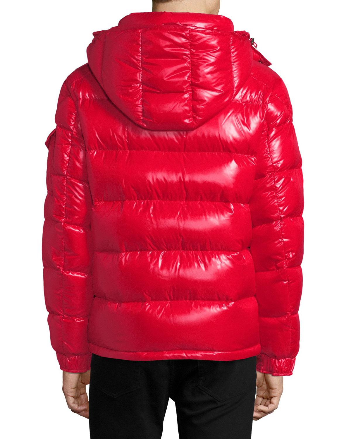 Moncler 'maya' Padded Jacket in Red for Men | Lyst