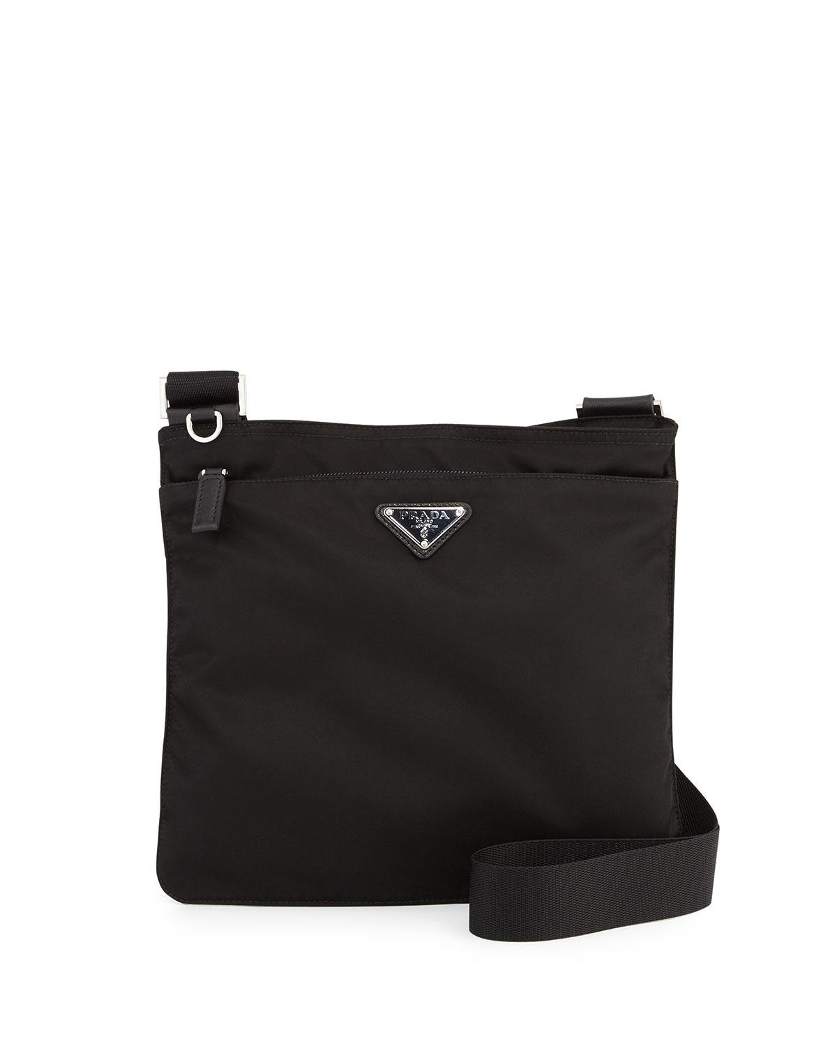 Micro Black Nylon Crossbody Bag Paul Smith