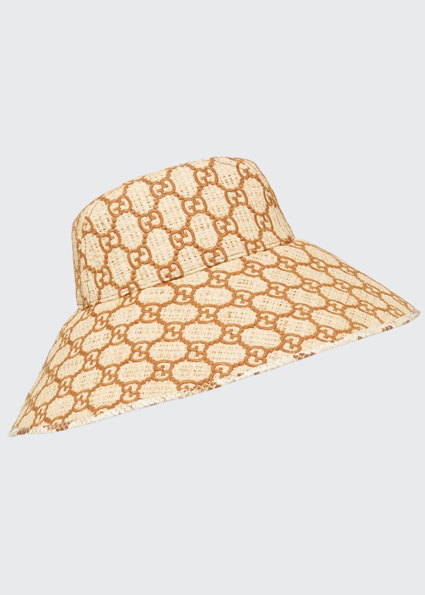 gucci snakeskin hat