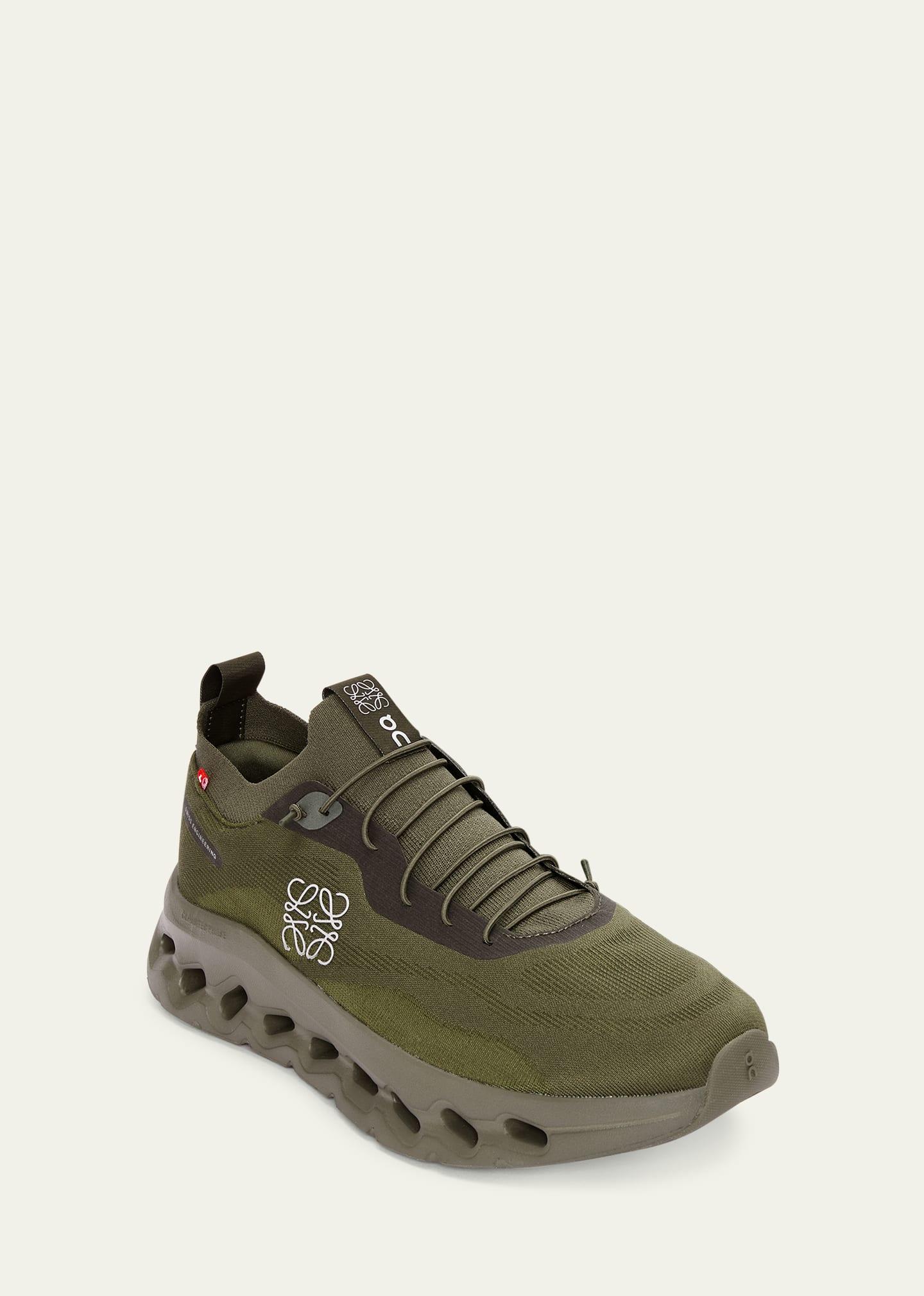 Cloudtilt sneaker in polyester Khaki Green - LOEWE