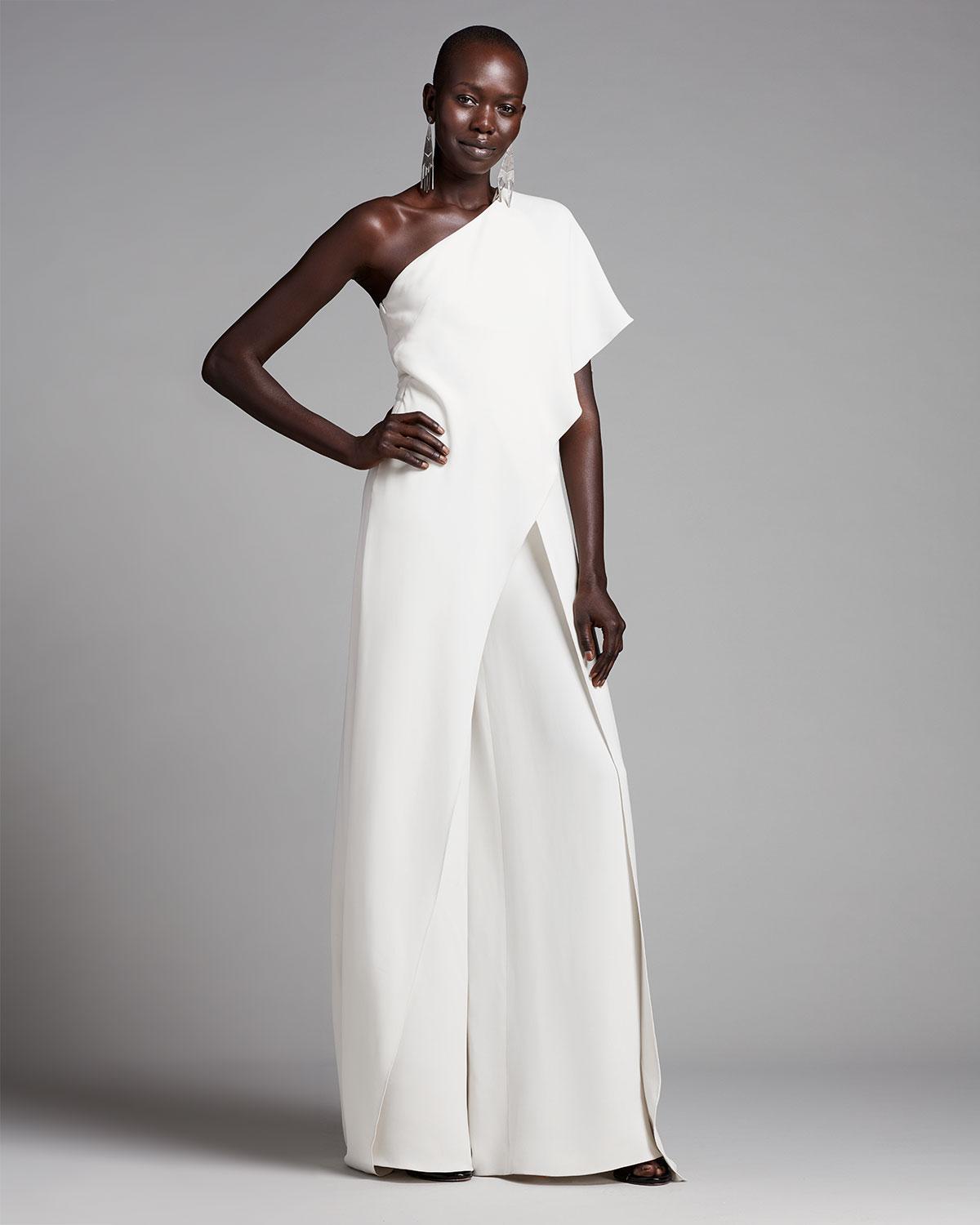 ralph lauren jumpsuit white