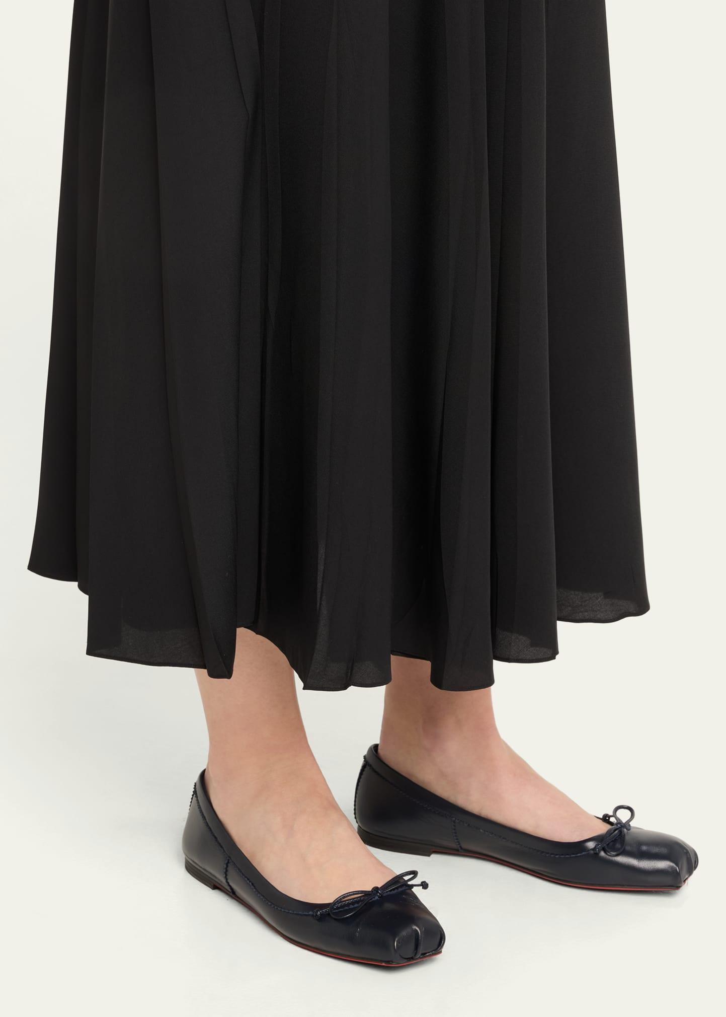 Red bottom ballet flats 2025
