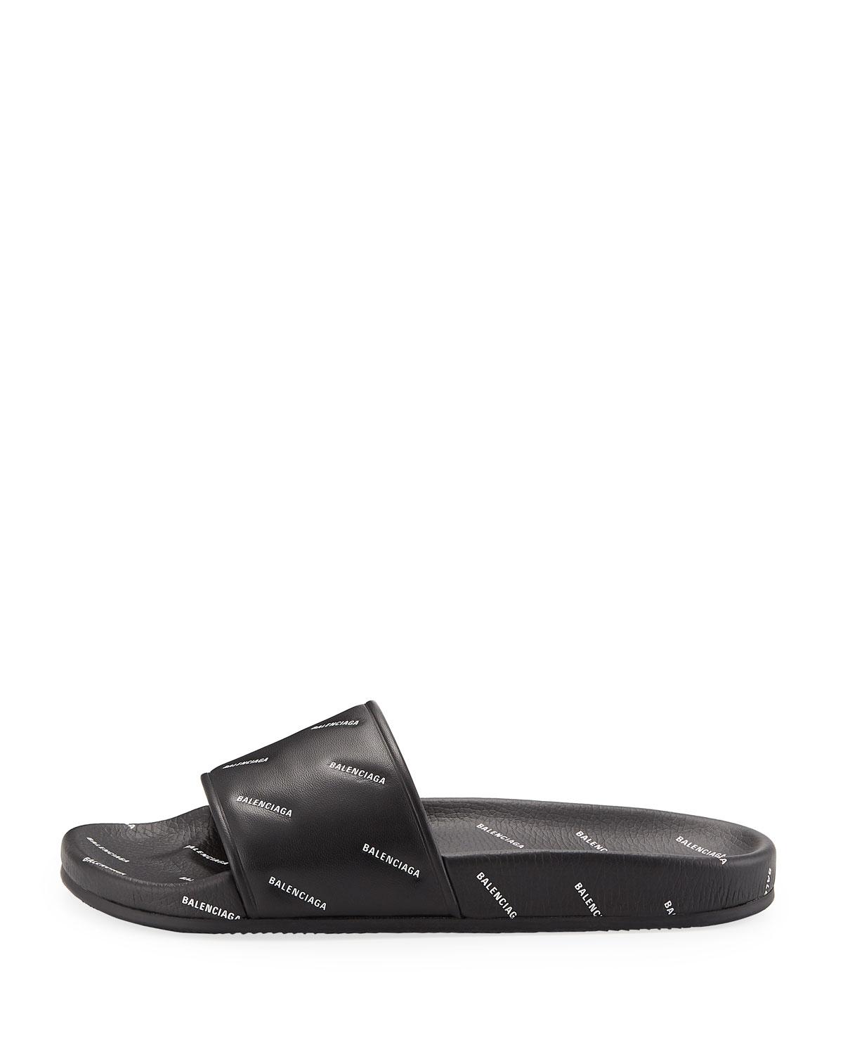 balenciaga mens flip flops