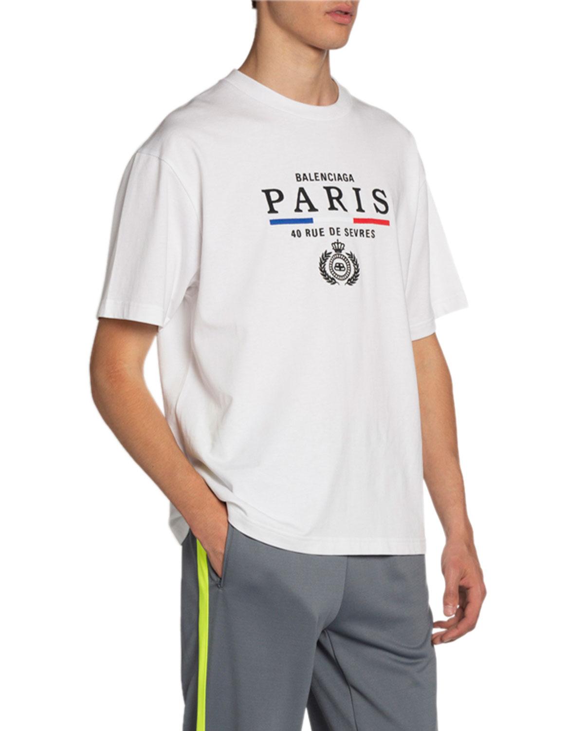 balenciaga flag shirt