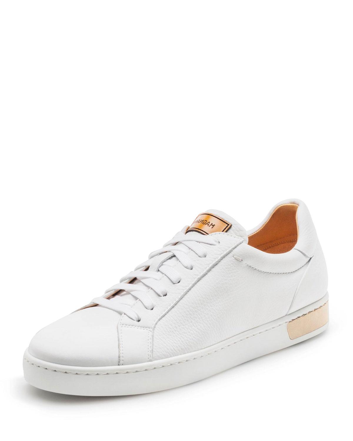 Magnanni Men's Boltan Caballero Leather Low-top Sneakers in White for ...