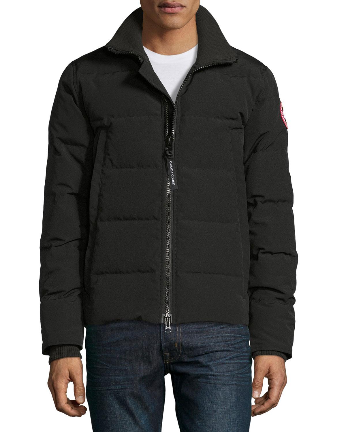 Canada Goose Goose Woolford Puffer Jacket in Black for Men - Save 10% ...