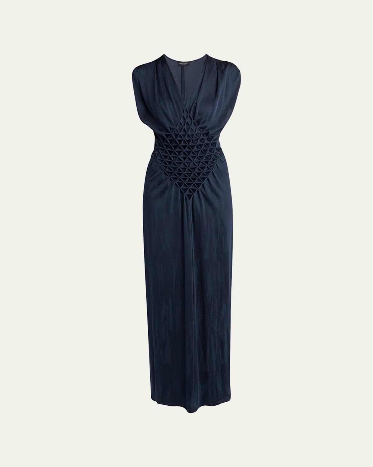 fitted shirt dress Blue Cotton Poplin Fit and Flare Short Button-Down Shirt Dress 36