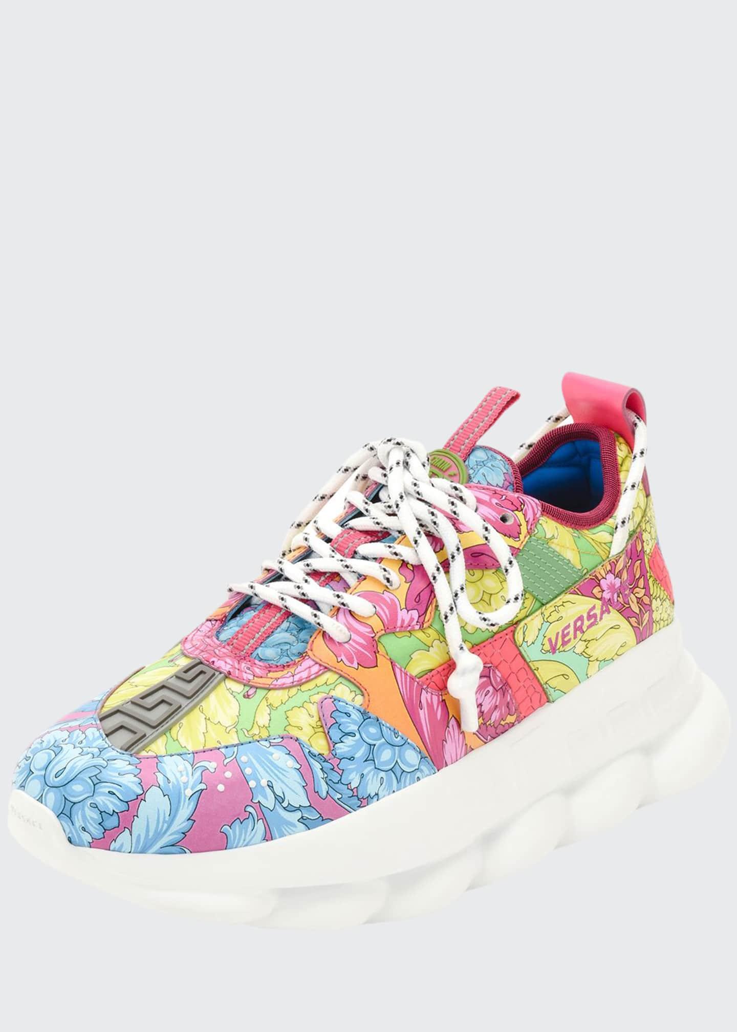 versace chain reaction men's sneakers