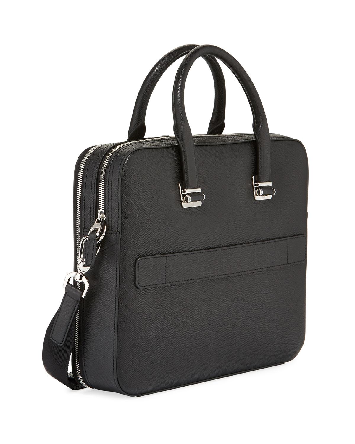 Dunhill Leather Cadogan Slim Document Case in Black for Men Save 9