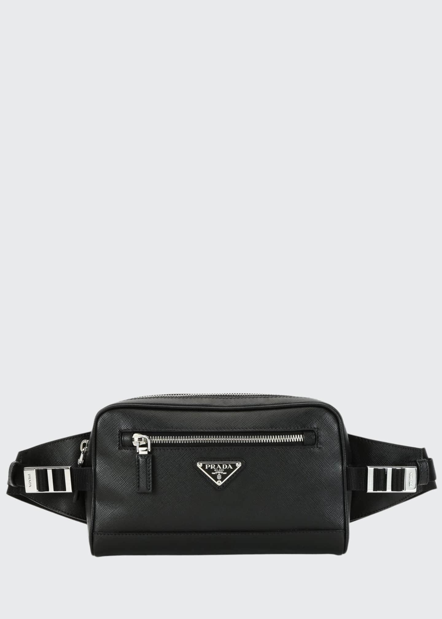 black mens fanny pack