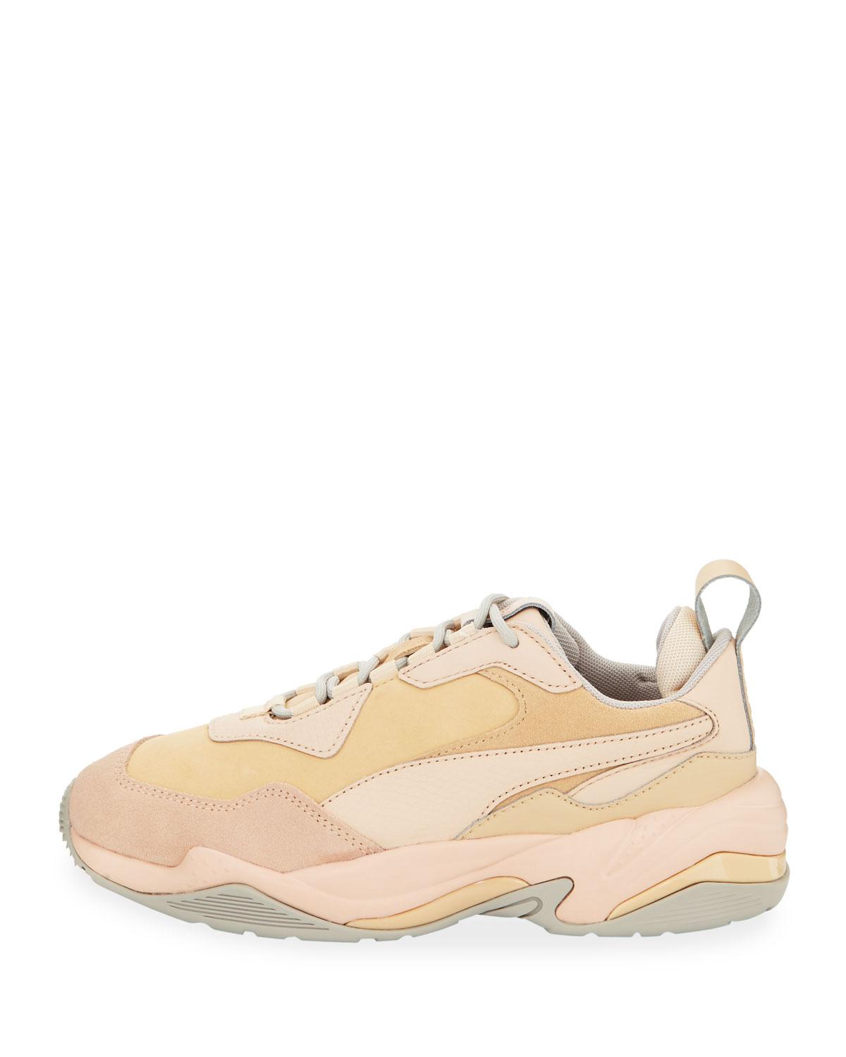 puma thunder leather trainers