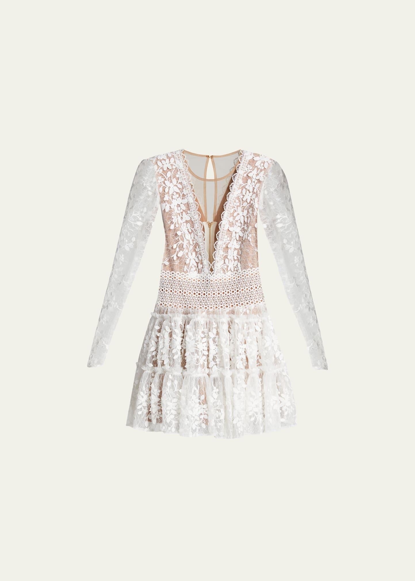 Bronx and Banco Megan Mini Dress in White | Lyst Bronx and Banco Megan Mini Dress in White | Lyst