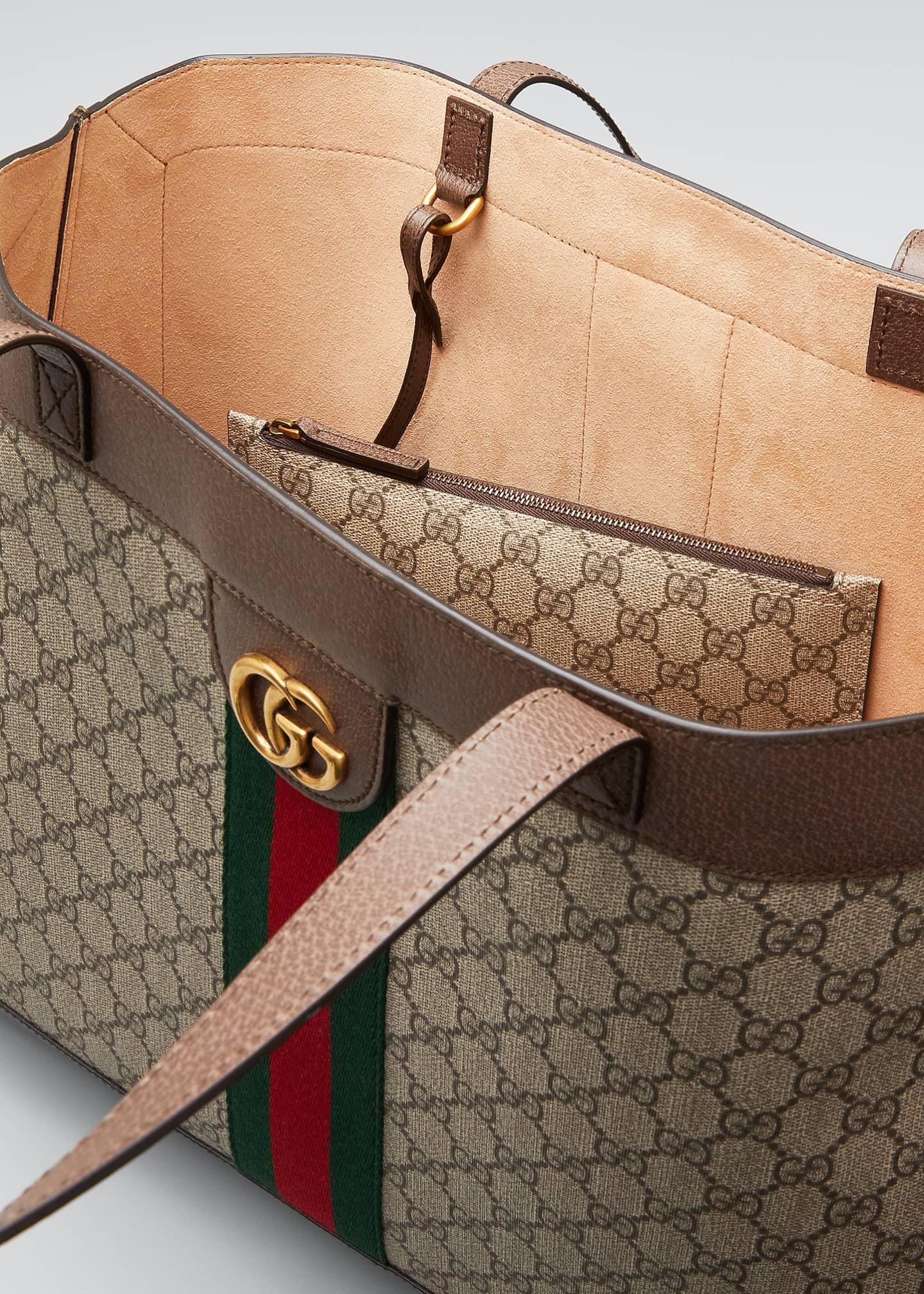 medium ophidia soft gg supreme canvas tote