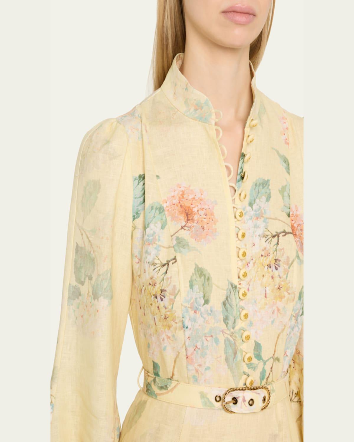 【Zimmermann】ILLUMINATE PEPLUM MIDI DRESS ペプラムミディ Zimmermann illuminate Peplum Midi Dress Zimmermann