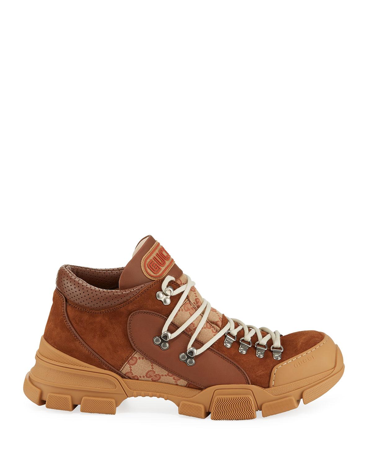 mens gucci hiking boots