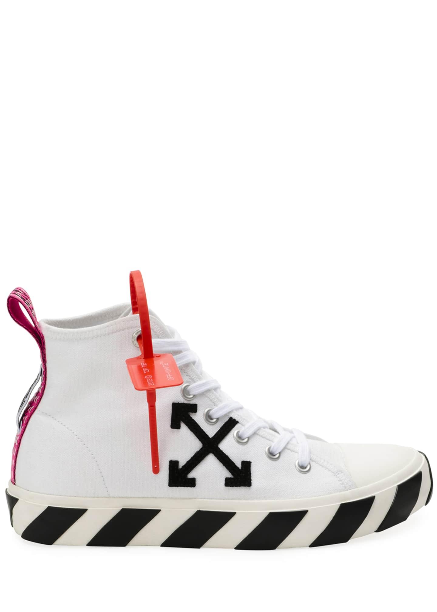 Off-White c/o Virgil Abloh Mid Top Vulcanised Sneaker in