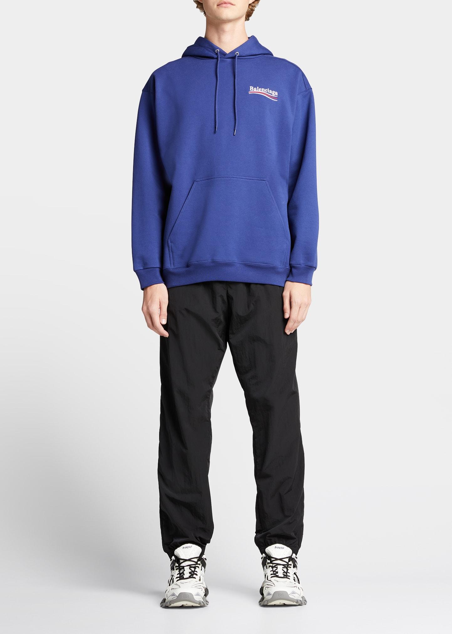 balenciaga campaign logo sweatshirt