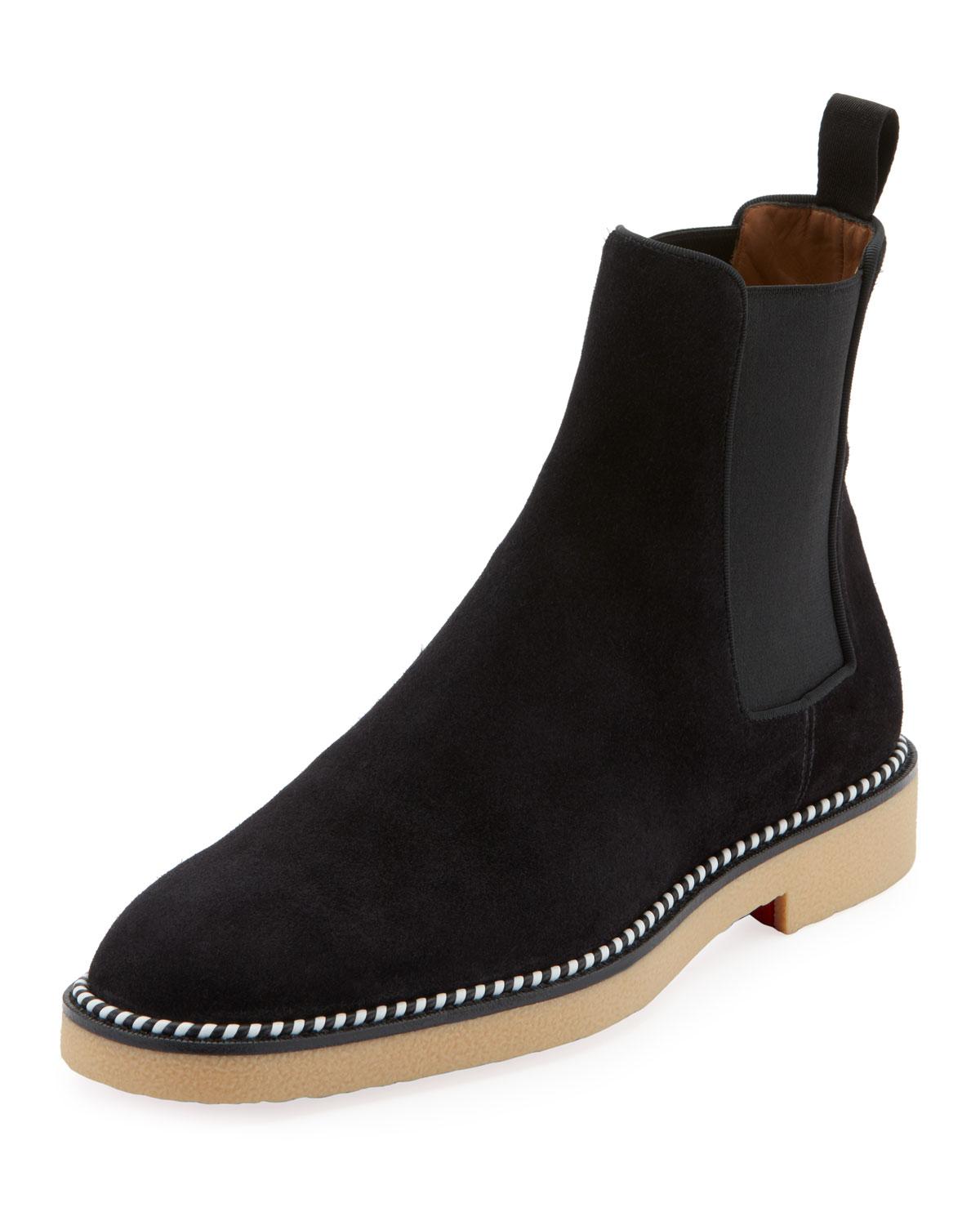 christian louboutin chelsea boots mens