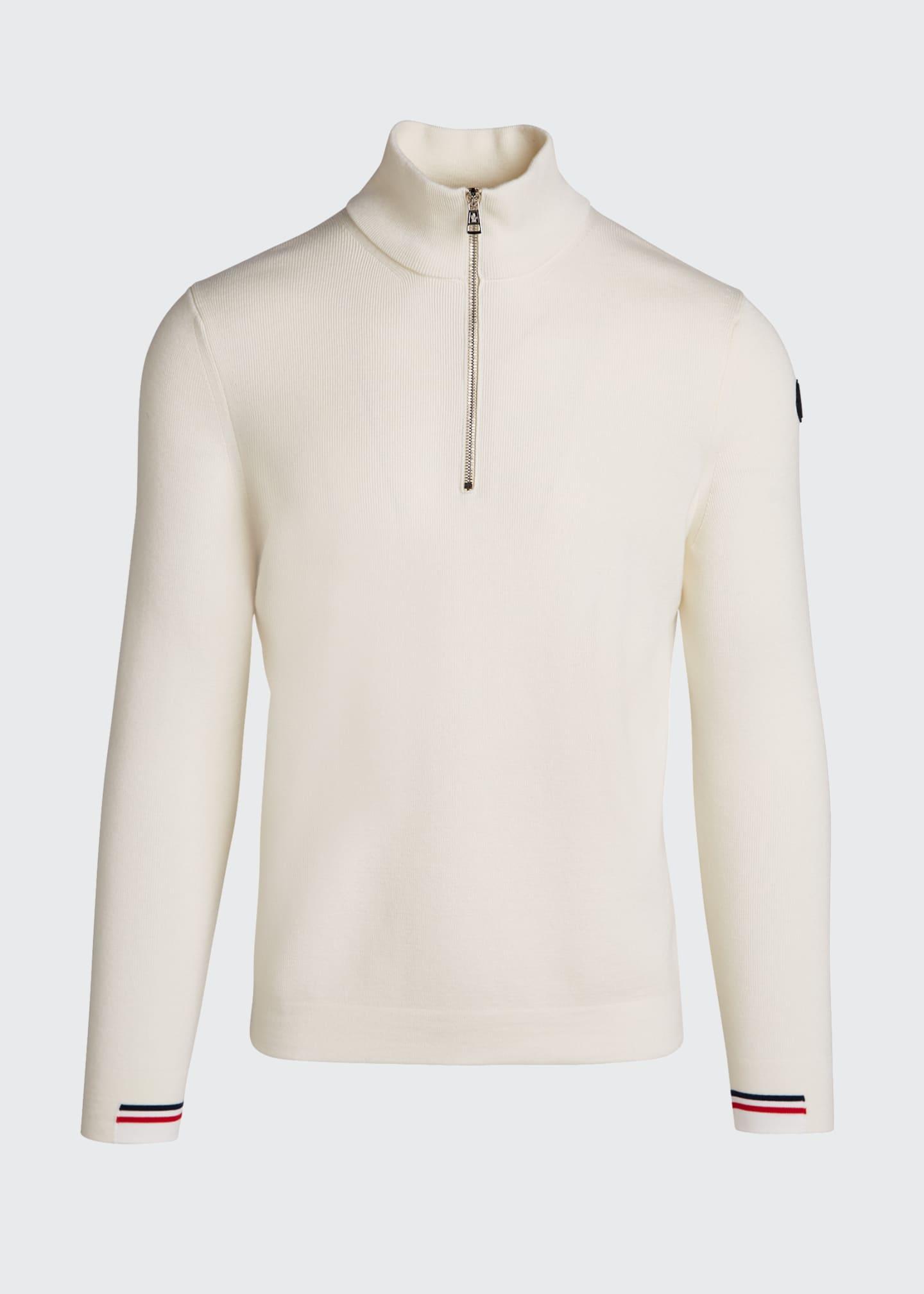 moncler quarter zip