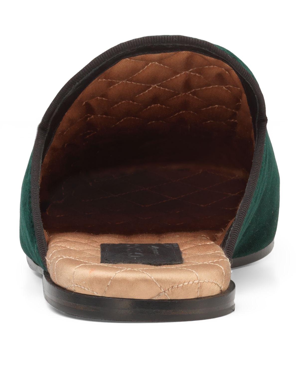 gucci snake mules