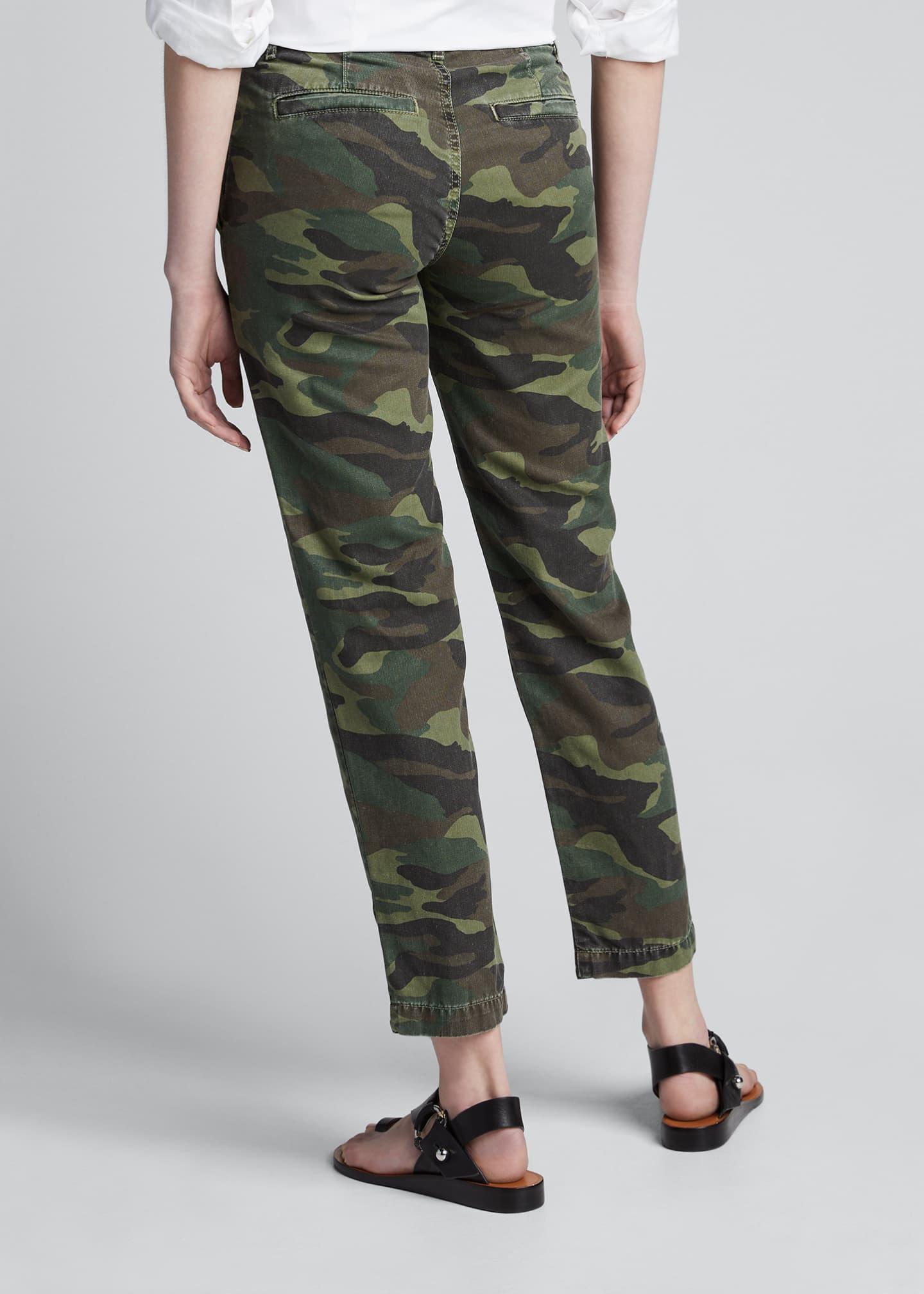 straight leg camo pants