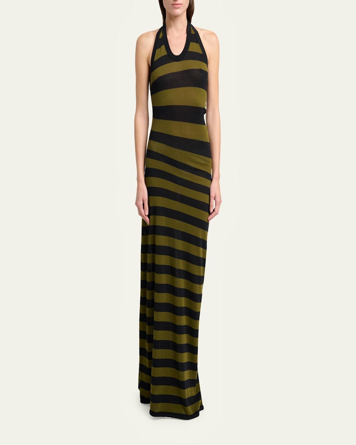 evening dresses outlet Long Fitted One Shoulder Satin Dress by Ladivine PT004C main image 0