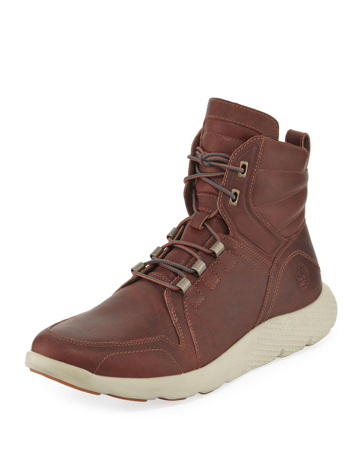 Timberland Limited Edition Flyroam Leather Sport Hiker Boot in Brown for Men - Lyst