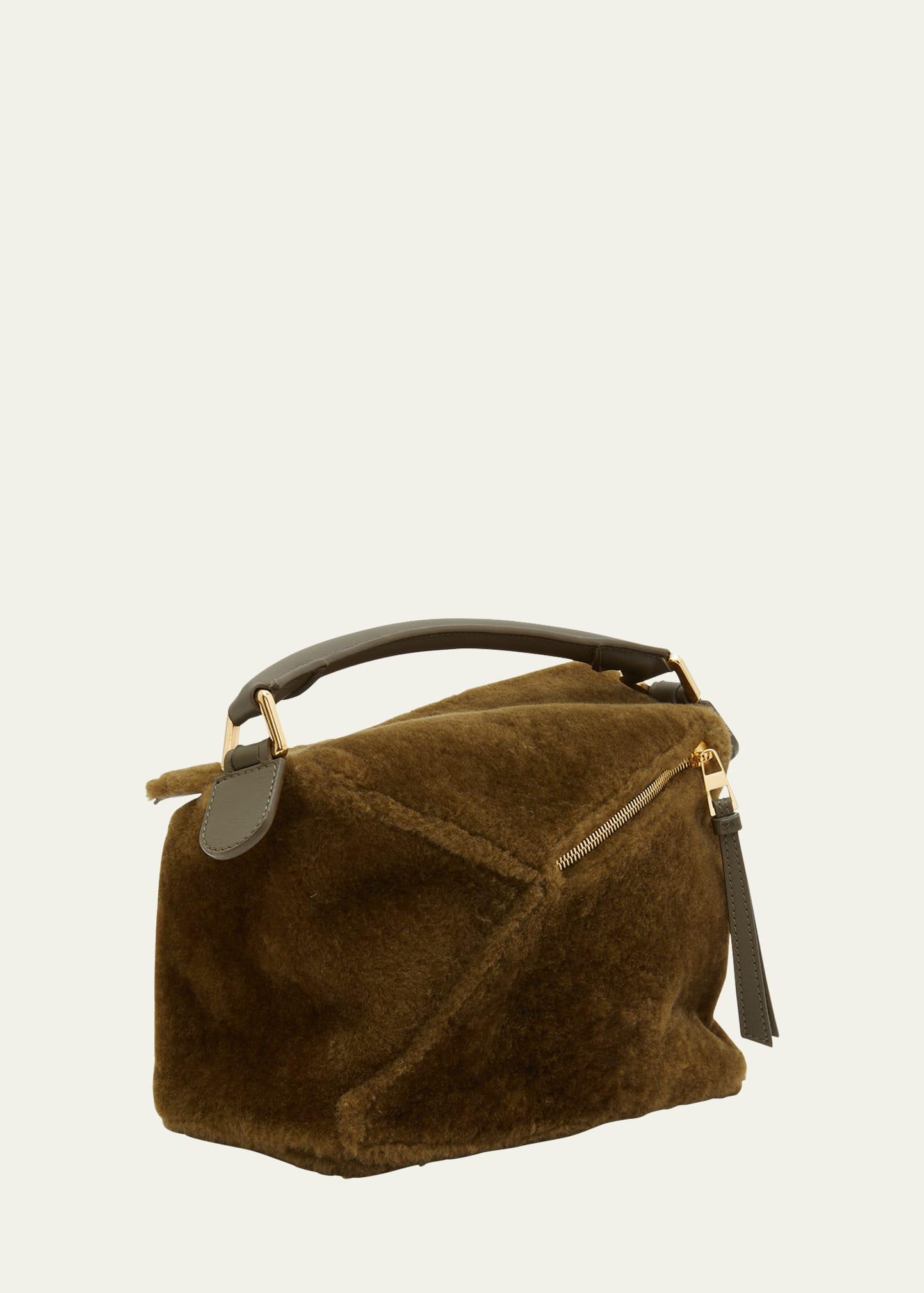 Puzzle Edge small leather shoulder bag