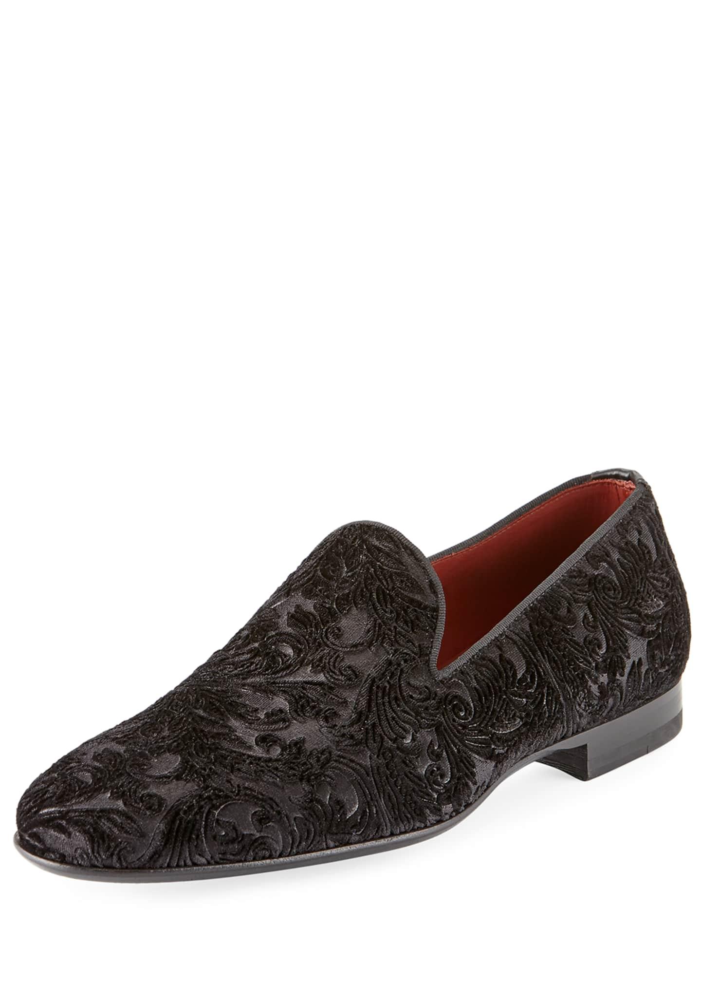 magnanni velvet loafers