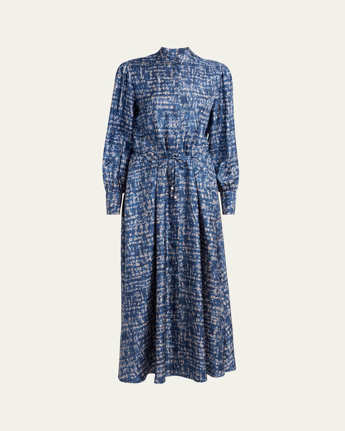 ワンピース KITON LONG DRESS Kiton - Pale Yellow Long Sleeve Dress | Mitchell Stores