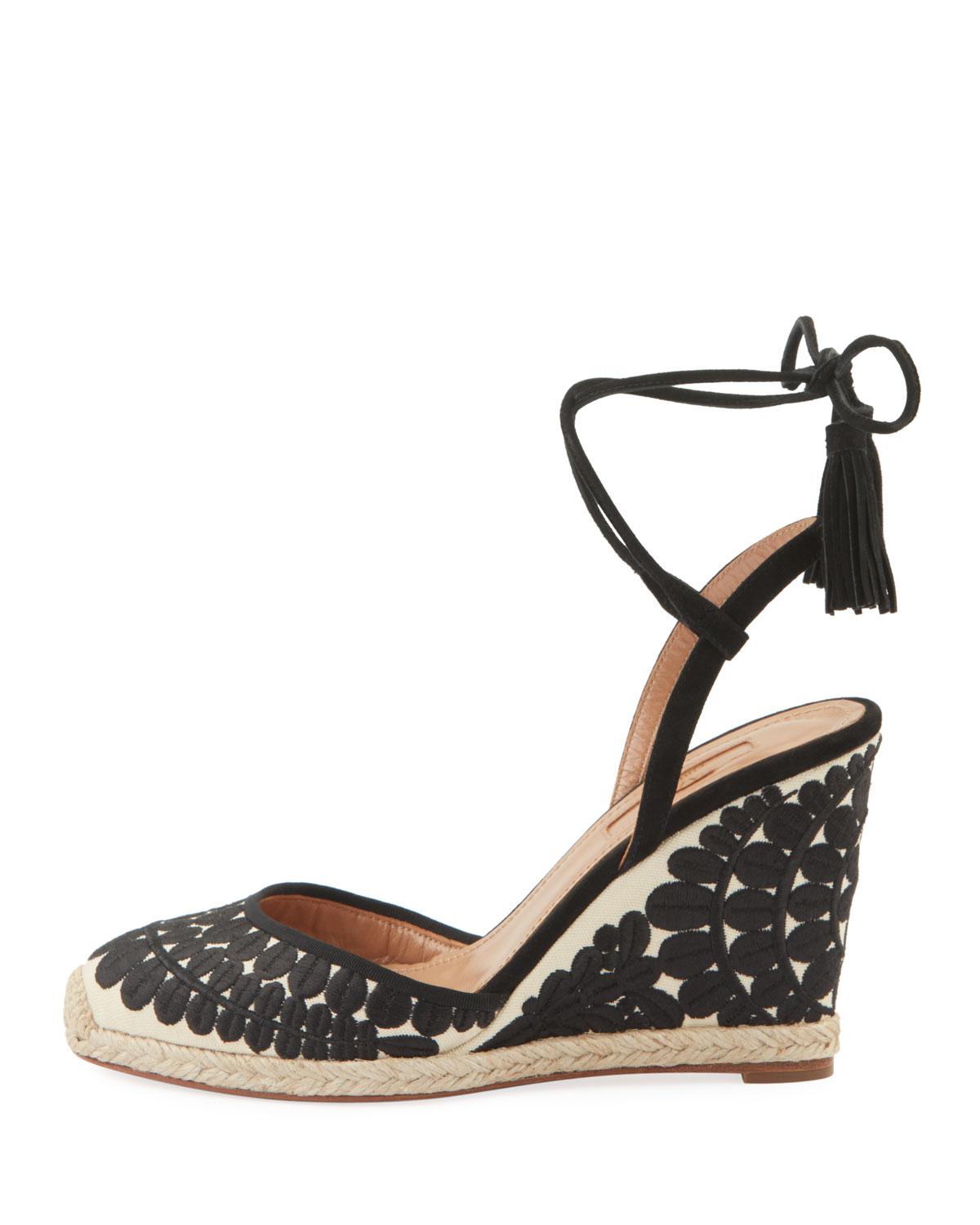 aquazzura fez espadrille