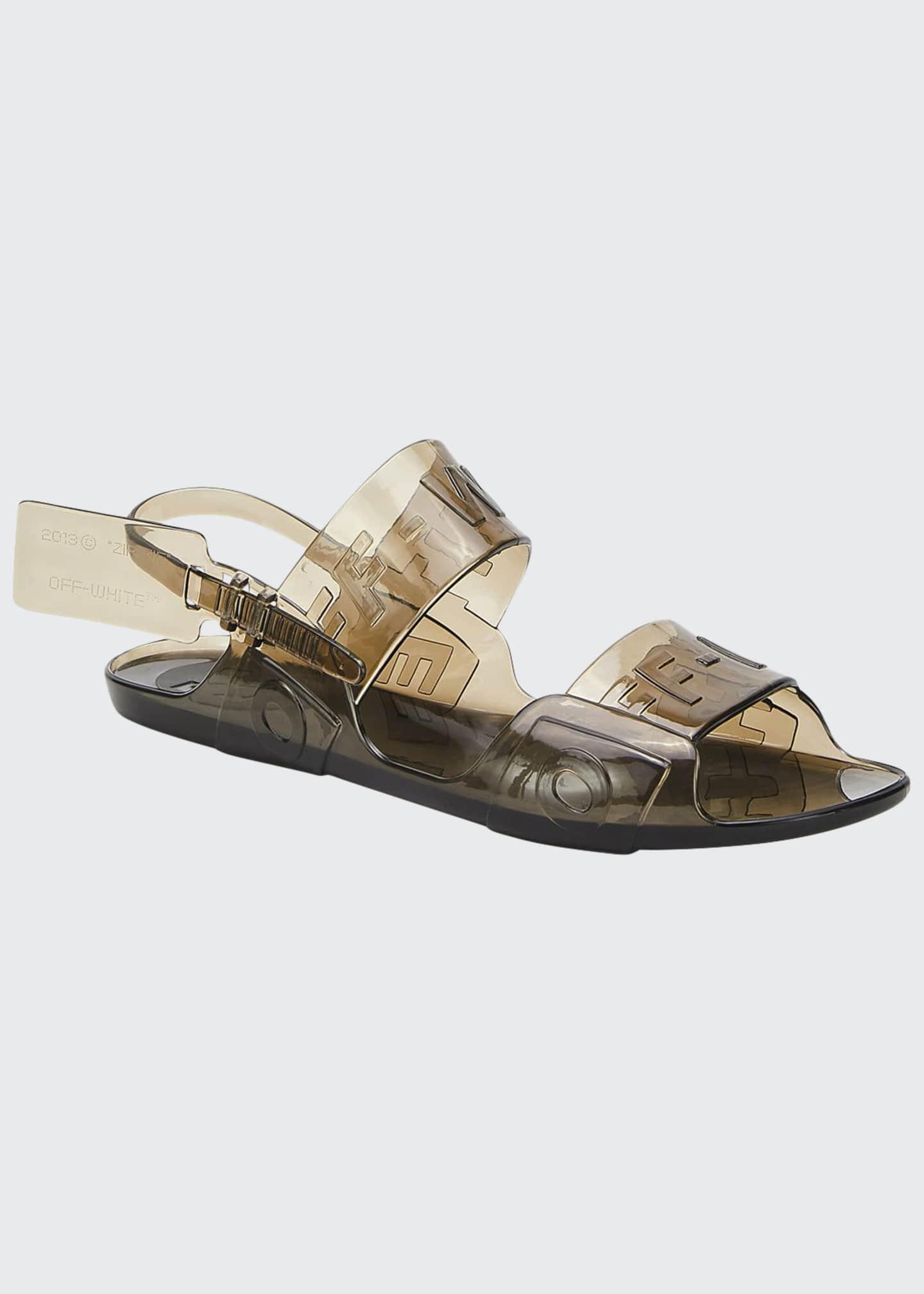 zip tie jelly sandal