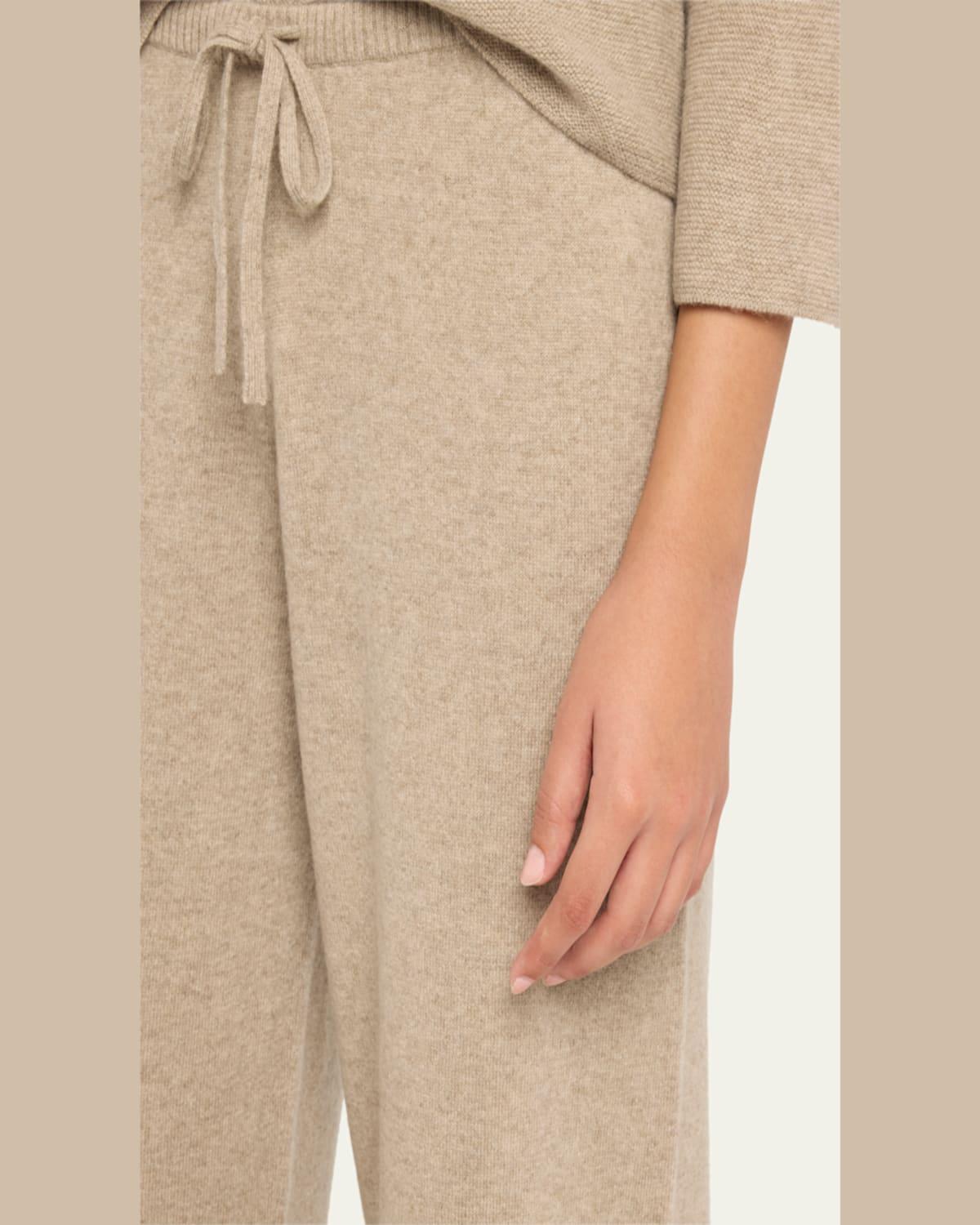 Arlotta Cashmere 2024 High Rise Cashmere Pants in Natural Lyst