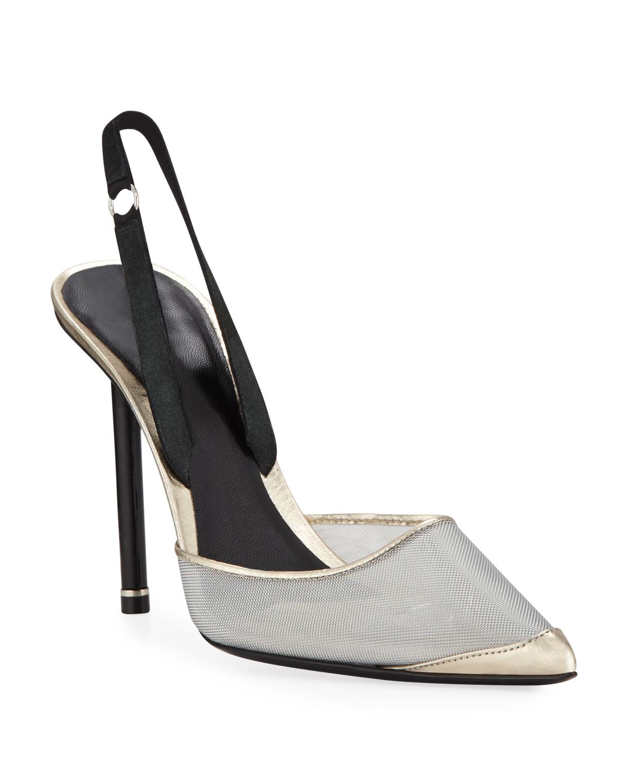 alexander wang mesh pumps