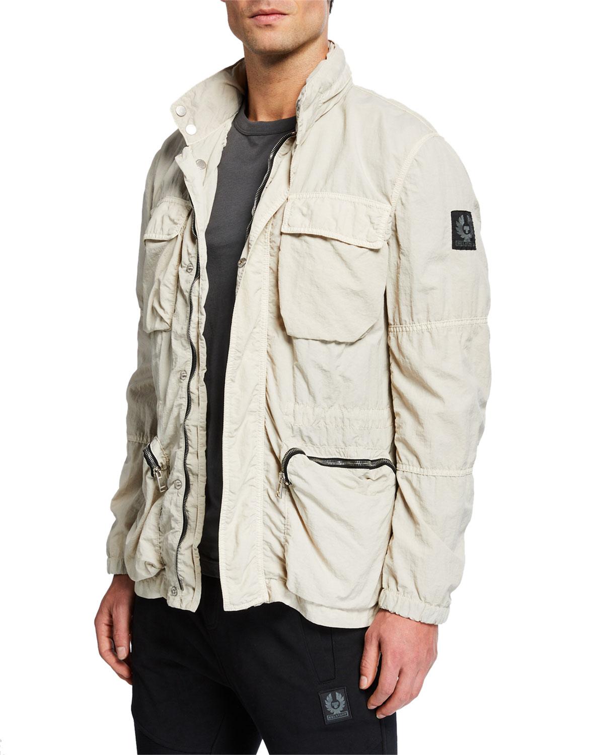 Belstaff Synthetic Men's Bantham Nylon Field Jacket for Men Lyst
