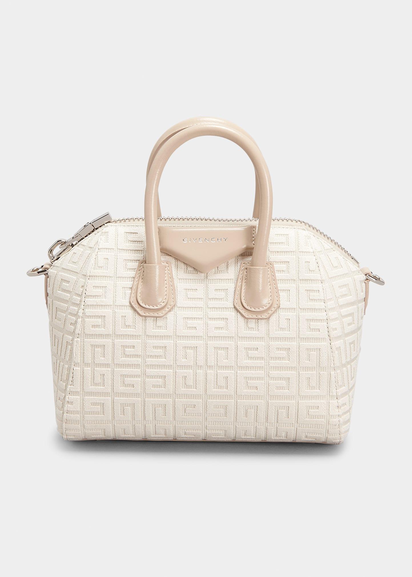 Givenchy Mini Antigona Monogram Tophandle Bag in Natural Lyst