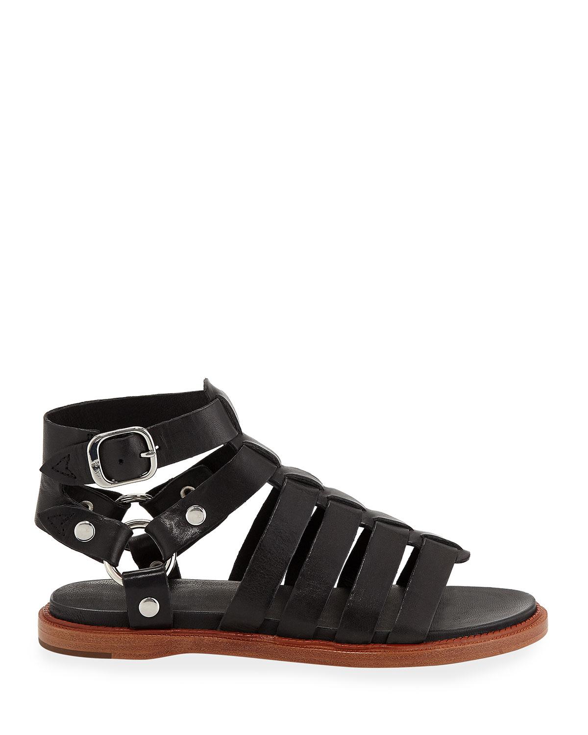 Frye Andora Leather Gladiator Sandals 