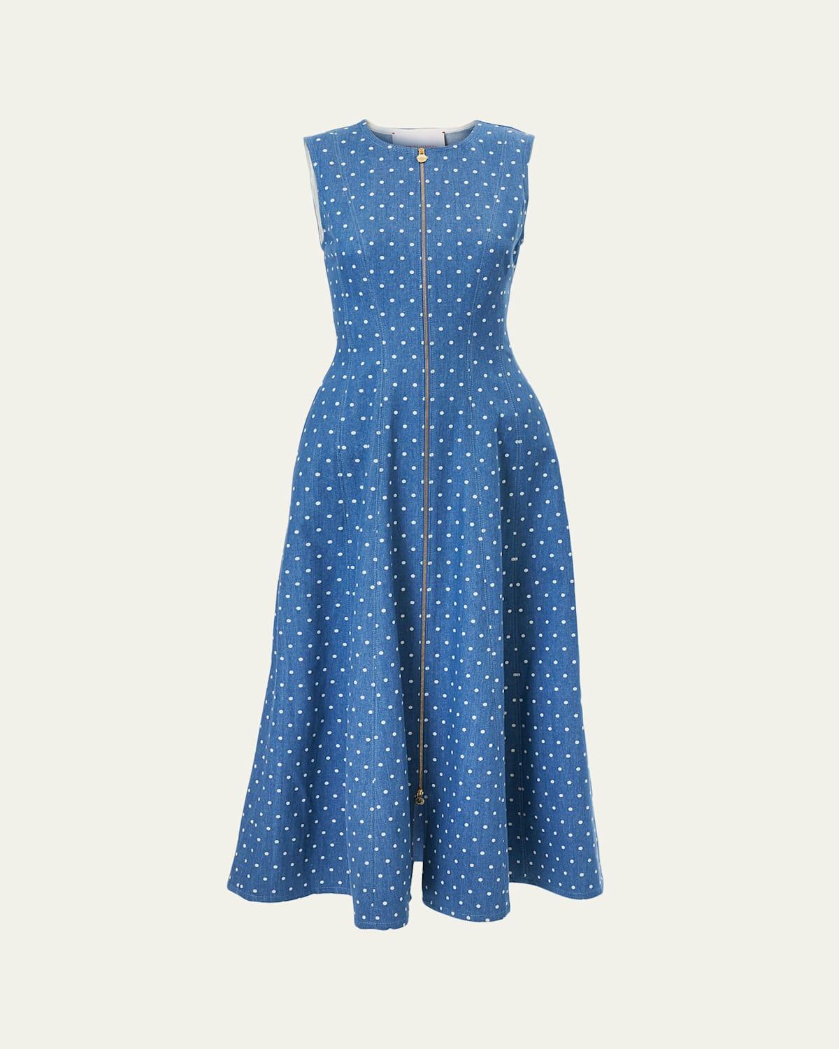 Designer Denim Polka Dot Dresses for Women - Up to 50% off | Lyst